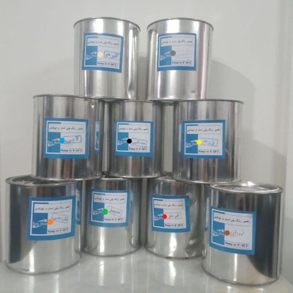 Polyester and epoxy pigment paste